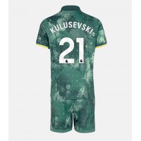 Tottenham Hotspur Dejan Kulusevski #21 Replica Third Minikit 2024-25 Short Sleeve (+ pants)